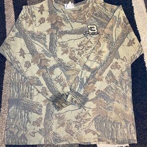 Vtg Dale Earnhardt camo long sleeve